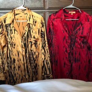 2 Button down shirts